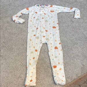 Magnetic Me 2T White and Orange Kids One Piece